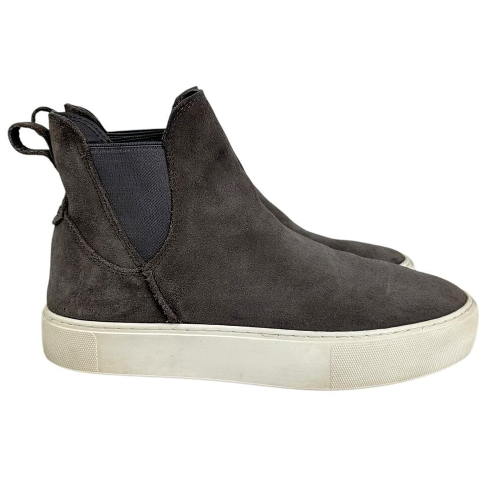 UGG Womens Mauna Gray Suede Chelsea Boots Sneakers Size 7.5 (1120696)